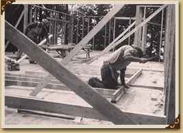 Building The Point - 1946
